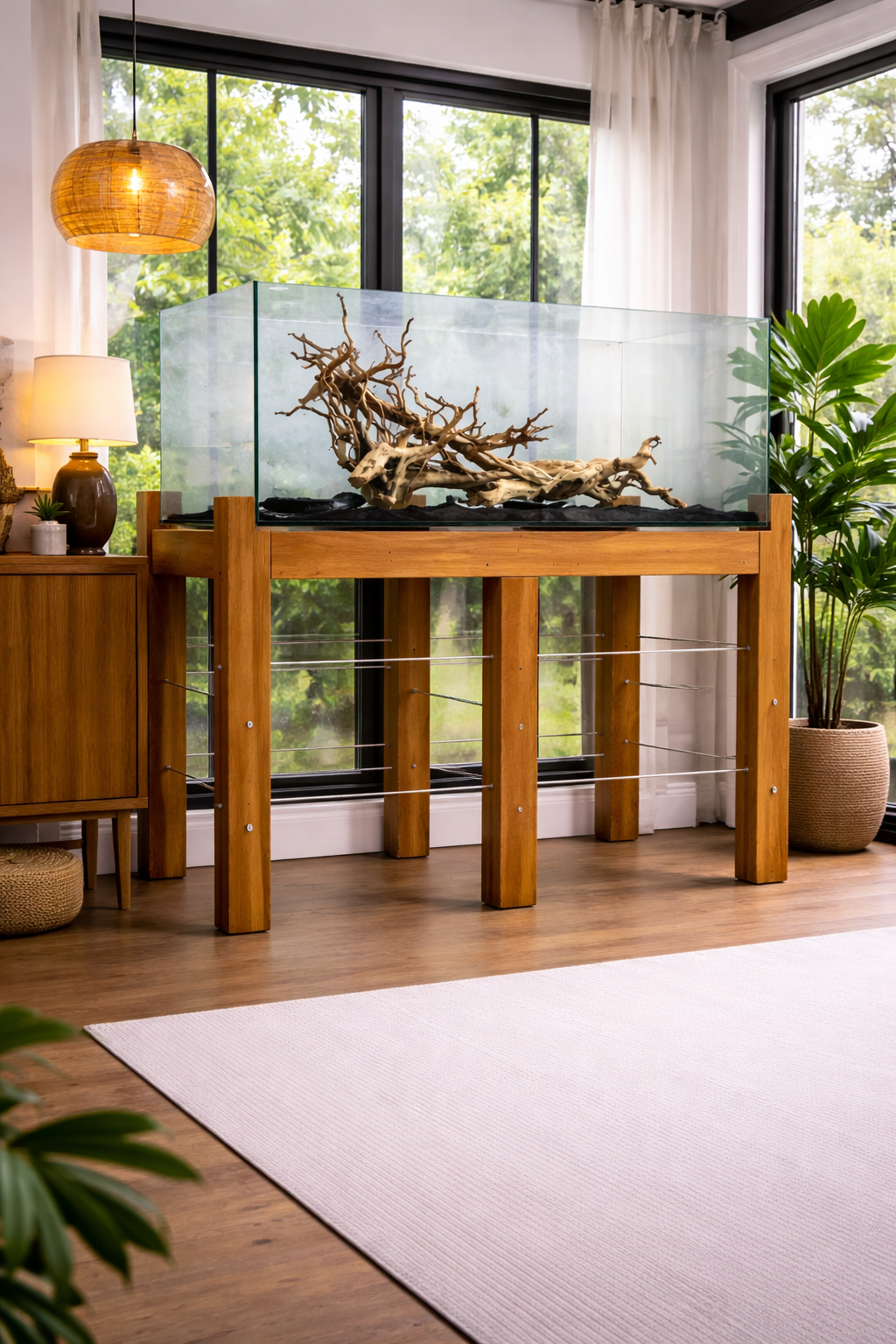 Aquarien Unterschrank "TimberRack" - 120x40cm