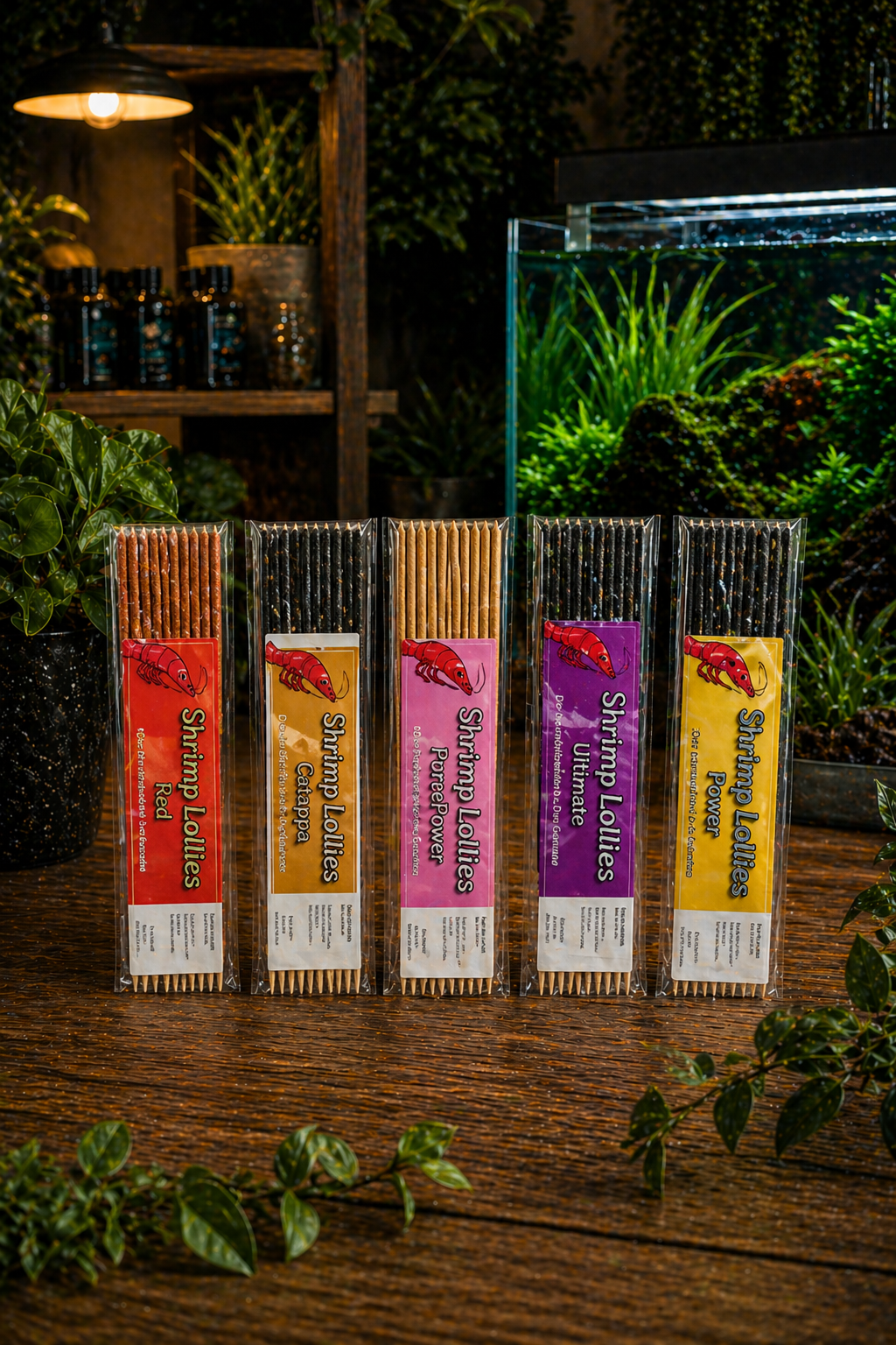 Garnelen Shrimp Lollies