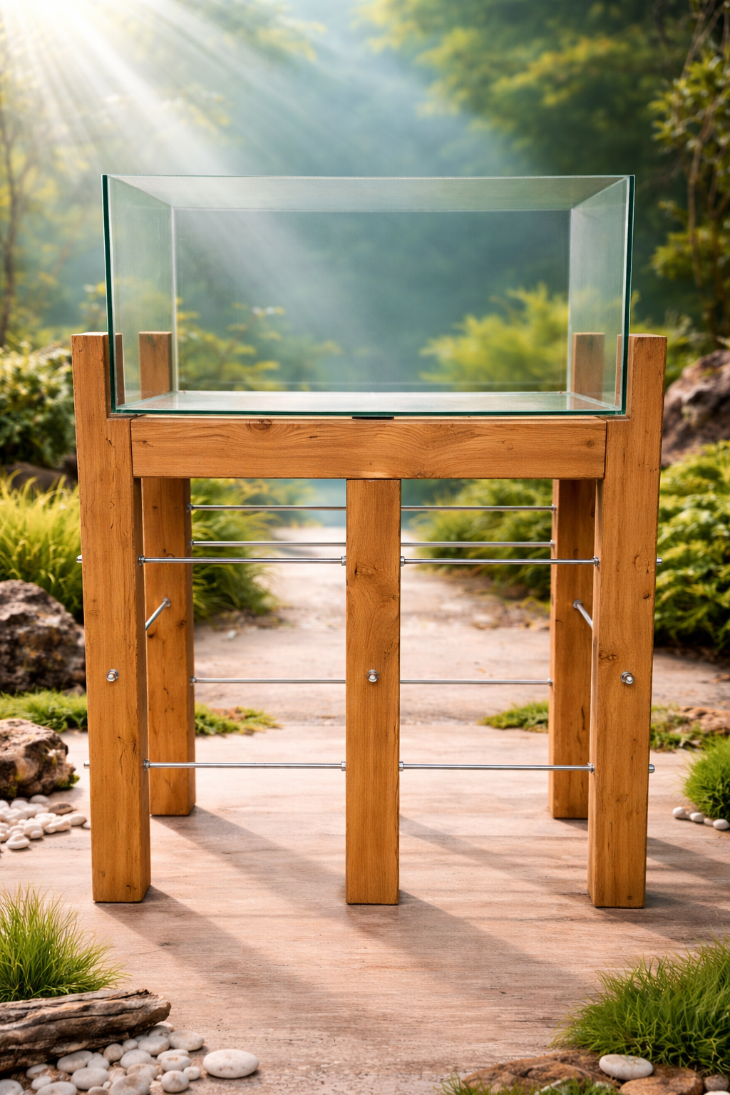 Aquarien Unterschrank "TimberRack" - 80x40cm