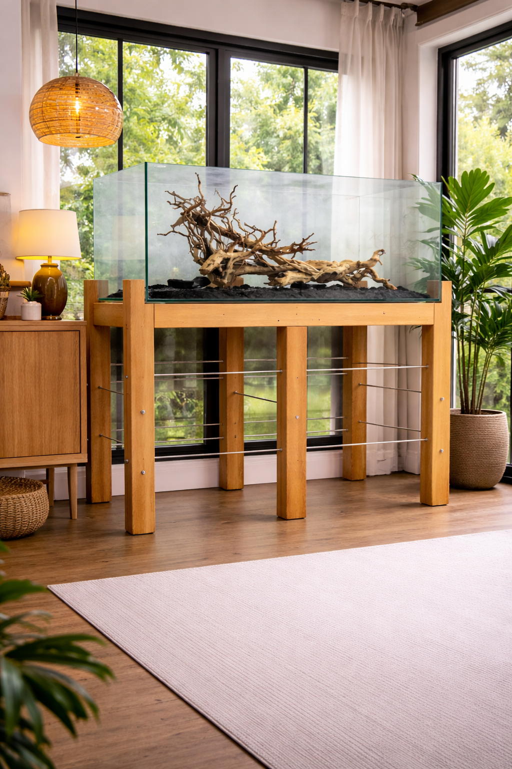 Aquarien Unterschrank "TimberRack" - 120x40cm