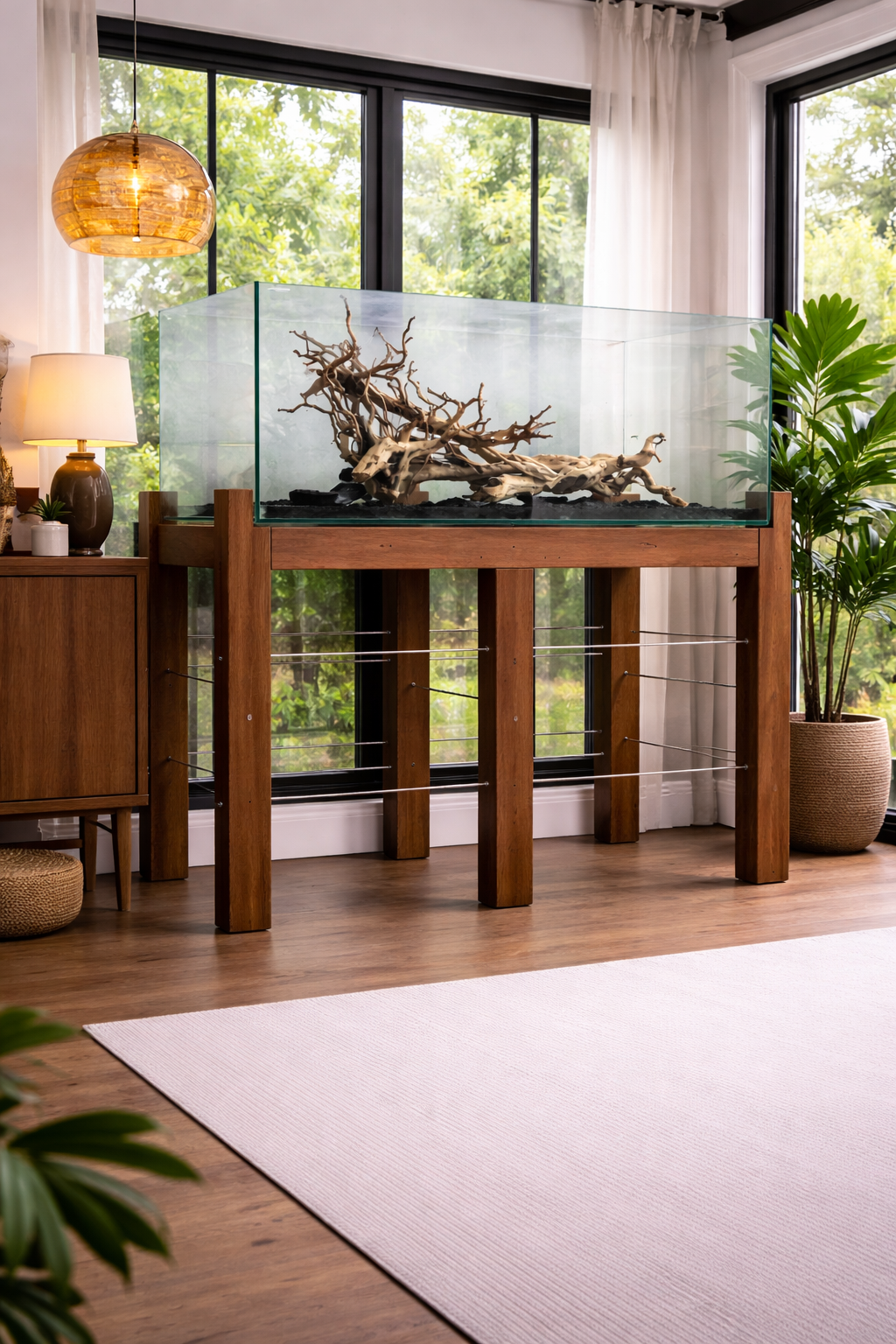 Aquarien Unterschrank "TimberRack" - 120x40cm