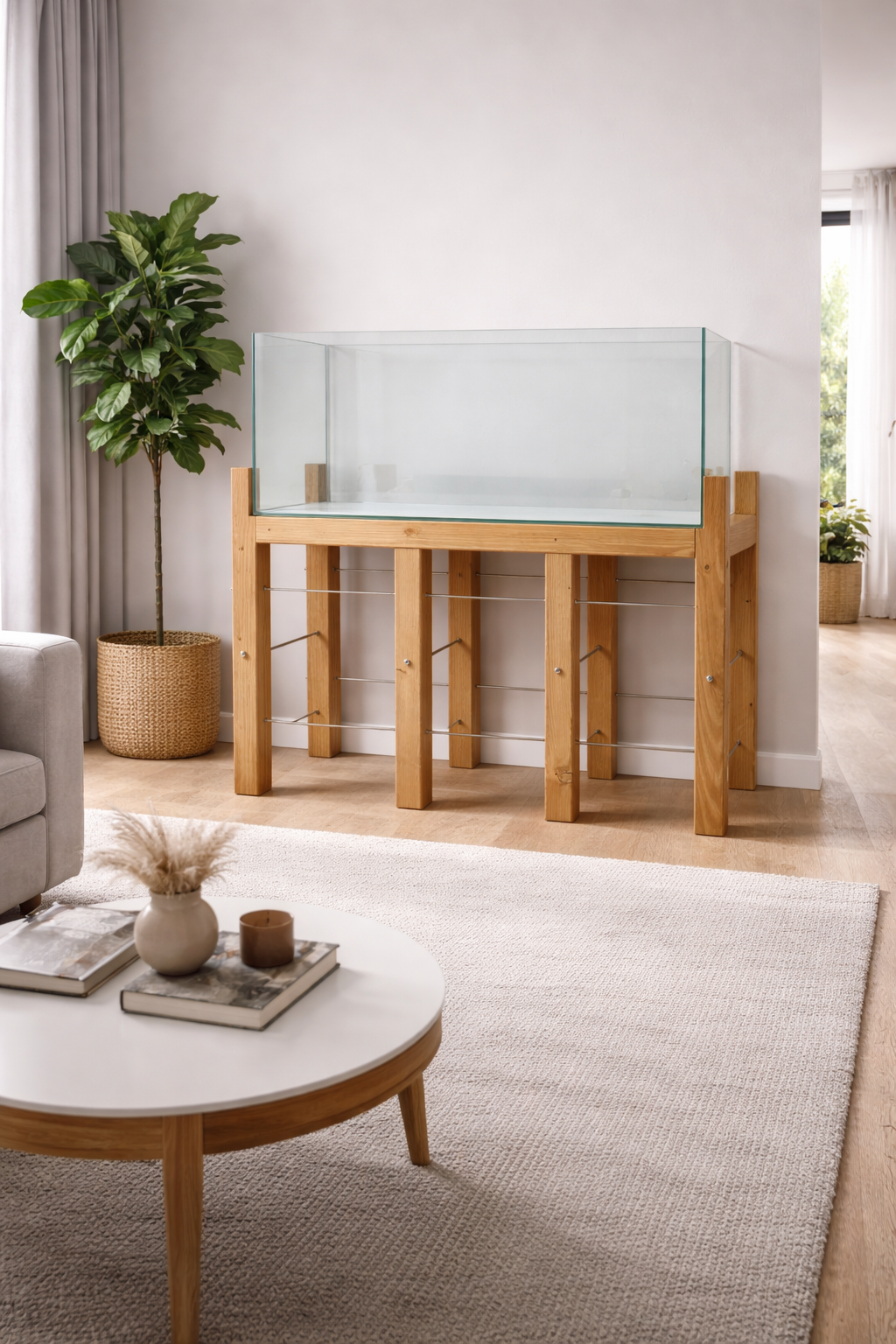 Aquarien Unterschrank "TimberRack" - 150x40cm