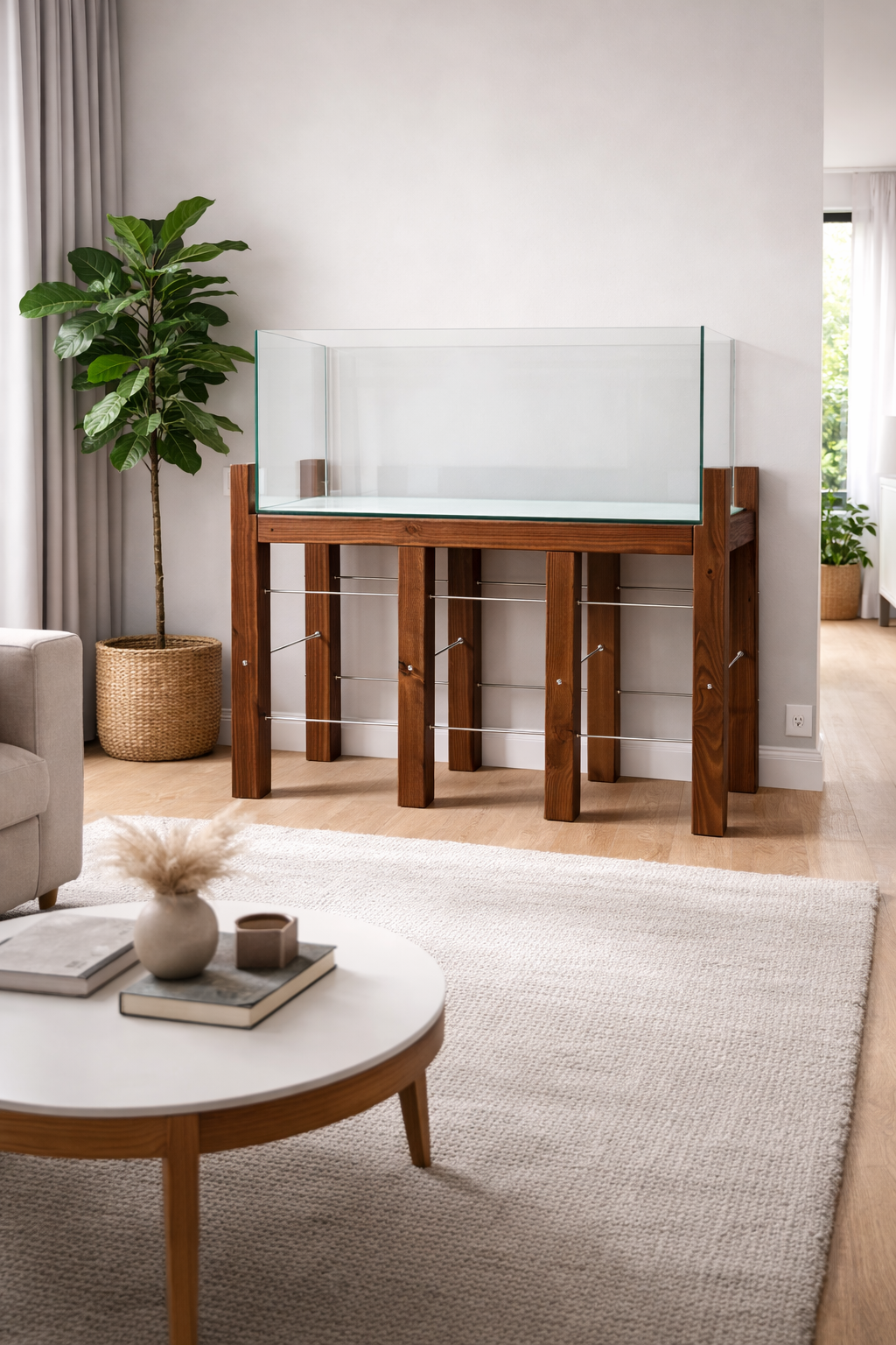 Aquarien Unterschrank "TimberRack" - 150x40cm