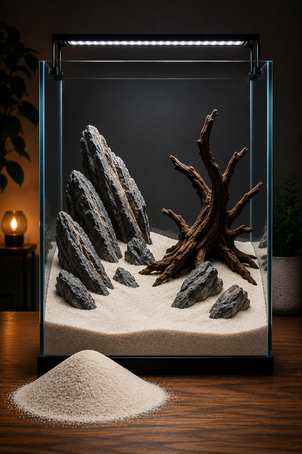 Aquariumsand beige 0,1-0,3 mm