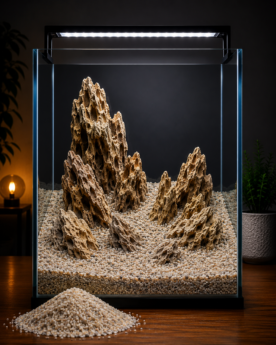 Aquariumkies beige 2,0-3,15 mm