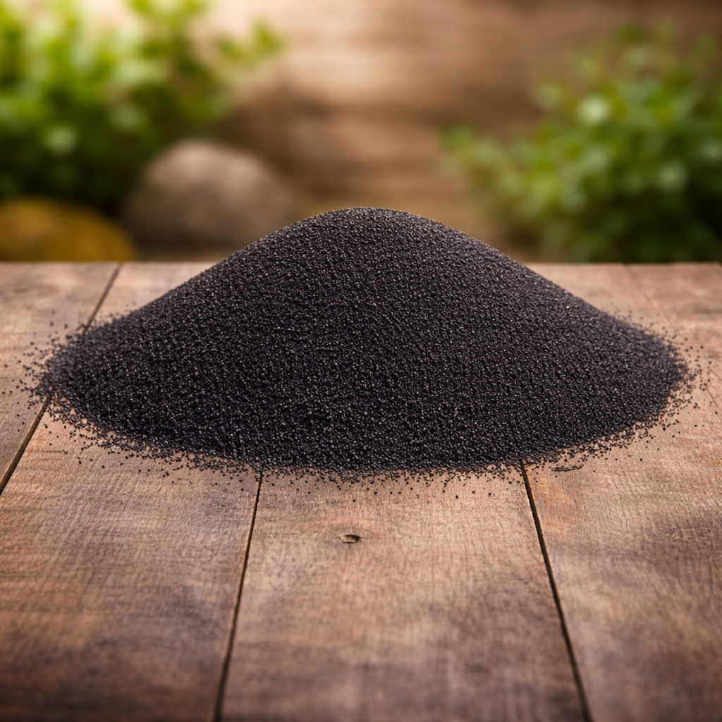 Aquariumsand schwarz 0,4-0,8 mm