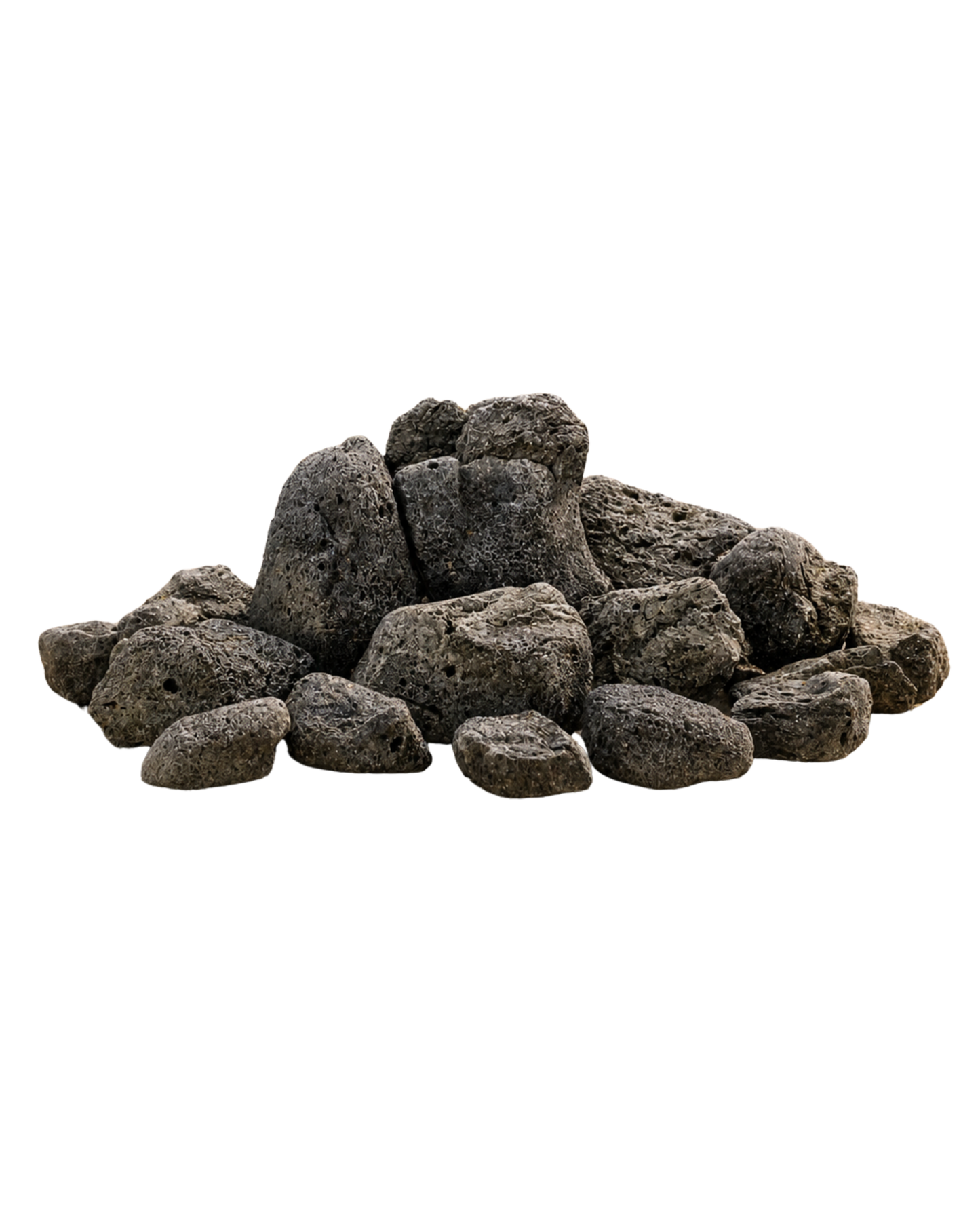 Schwarze Premium Lava