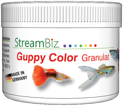Guppy Granulat Color