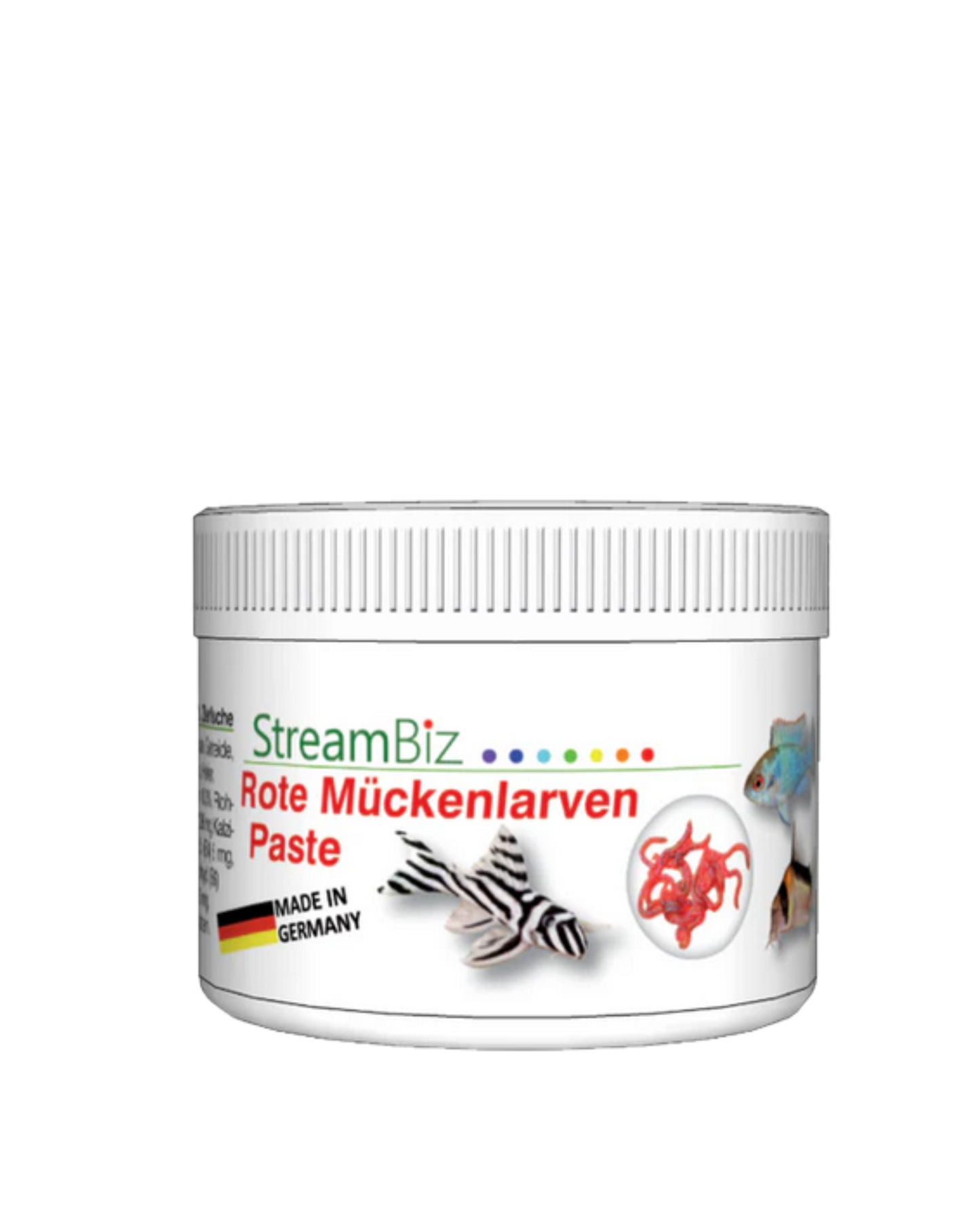 Rote Mückenlarven Paste