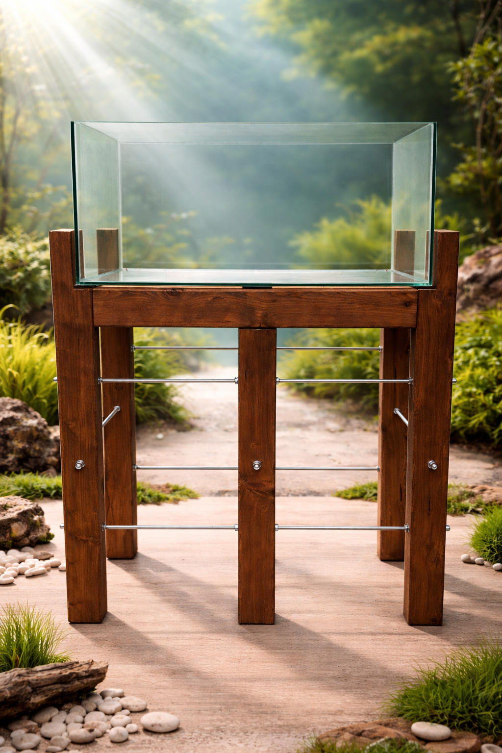 Aquarien Unterschrank "TimberRack" - 80x40cm